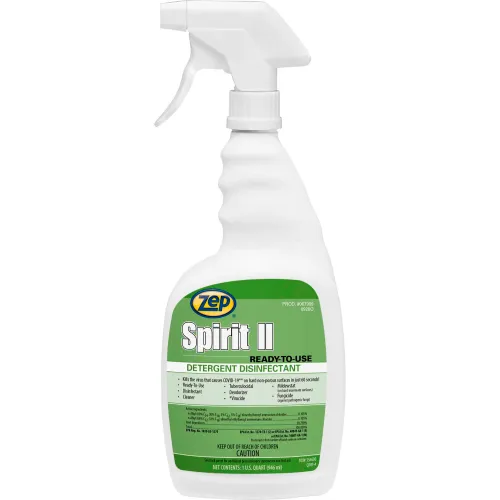 [ZEPANTIDISSP] Zep Spirit Ll Rtv Antibacterial Disinfectant Spray 32 Oz